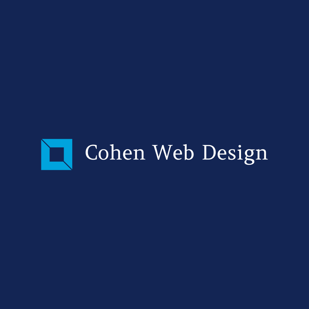 Cohen Web Design, based out of Binghamton, NY, official logo.