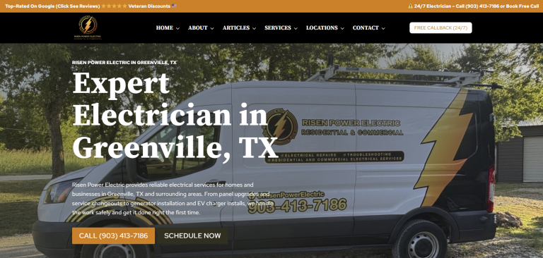 My Top Electrician in Greenville, TX