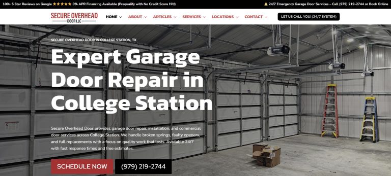 My Top Garage Door Company in College Station, TX