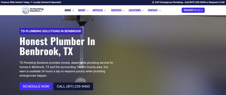 My Trusted Plumber in Benbrook, TX